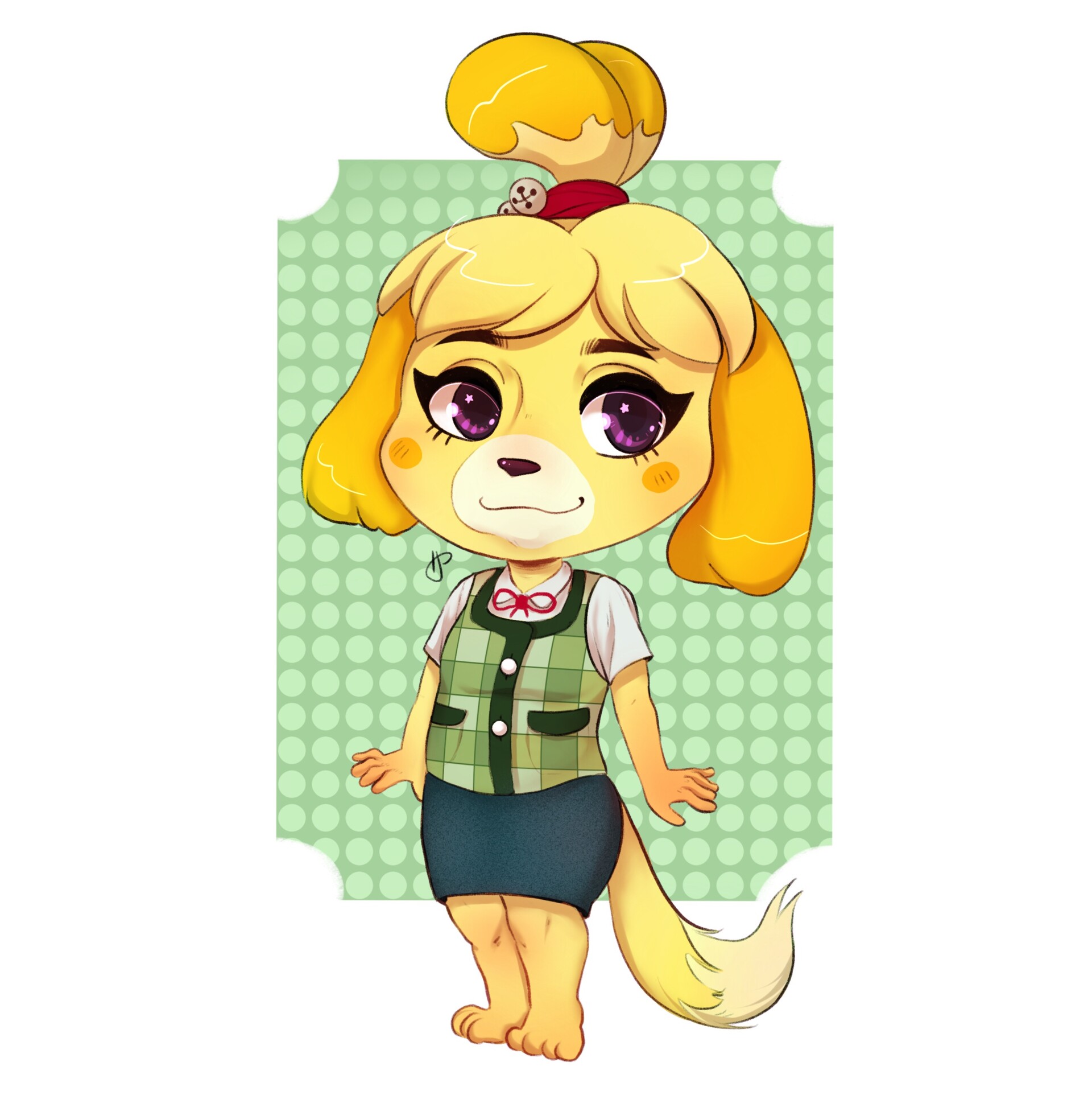 Isabelle Animal Crossing.