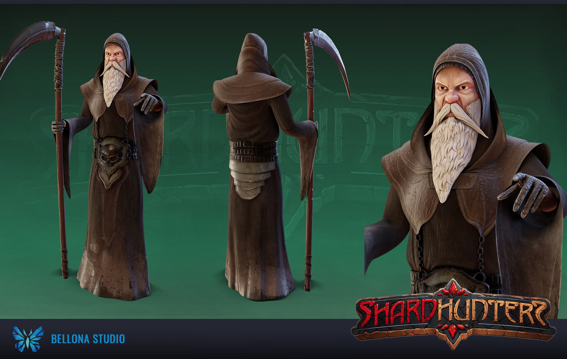 Artstation Awakener Necromancer Shardhunters Bellona Studio