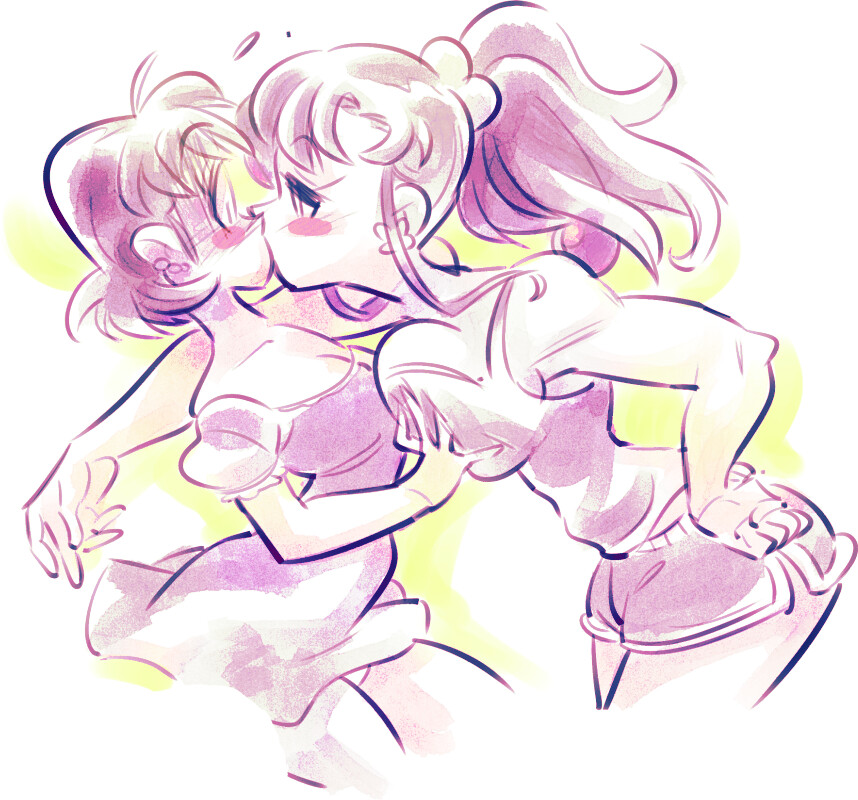 Ami and Makoto.
