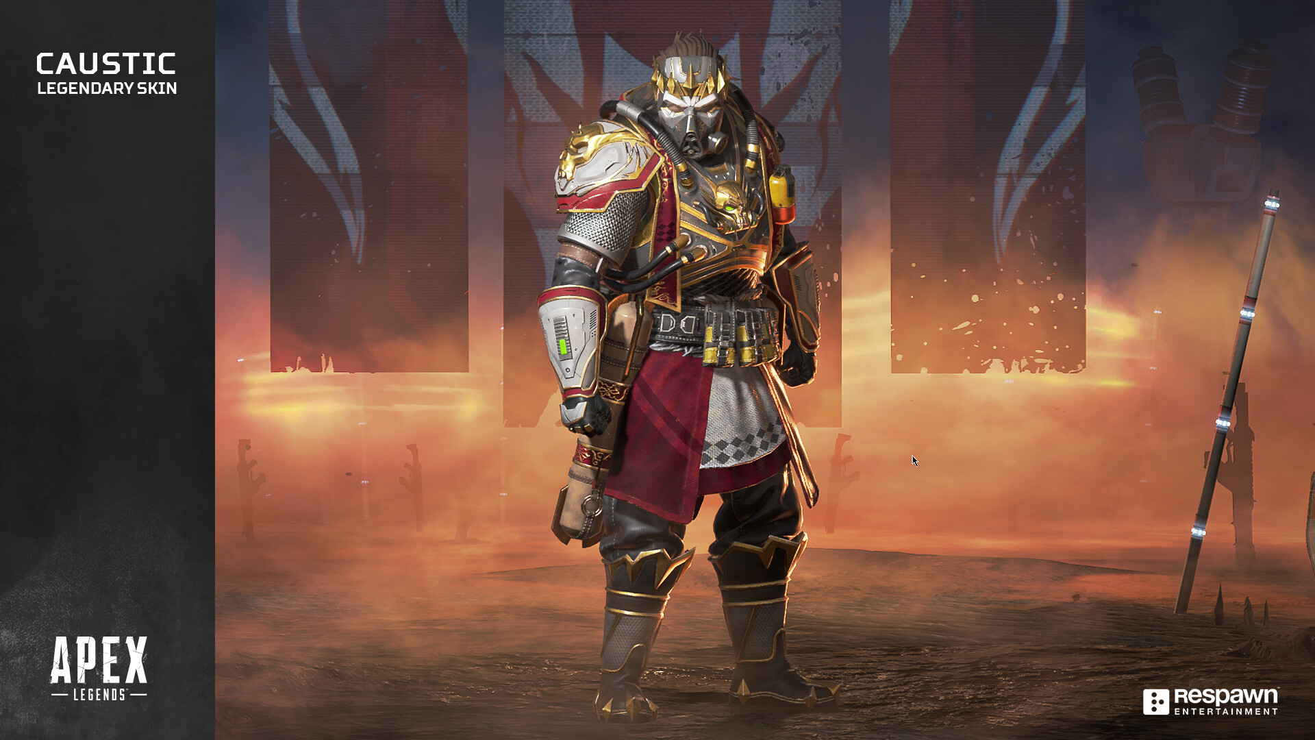 Apex Legends Caustic Prince Of Darkness Artstation Apex Legends Caustic Prince Of Darkness Legendary Skin Brandon Pirruccello artstation