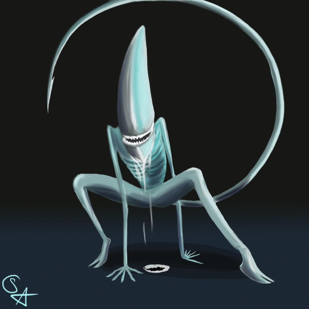 ArtStation Неоморф /neomorph