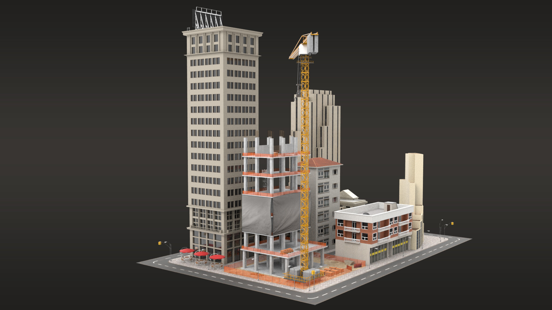 mini city model