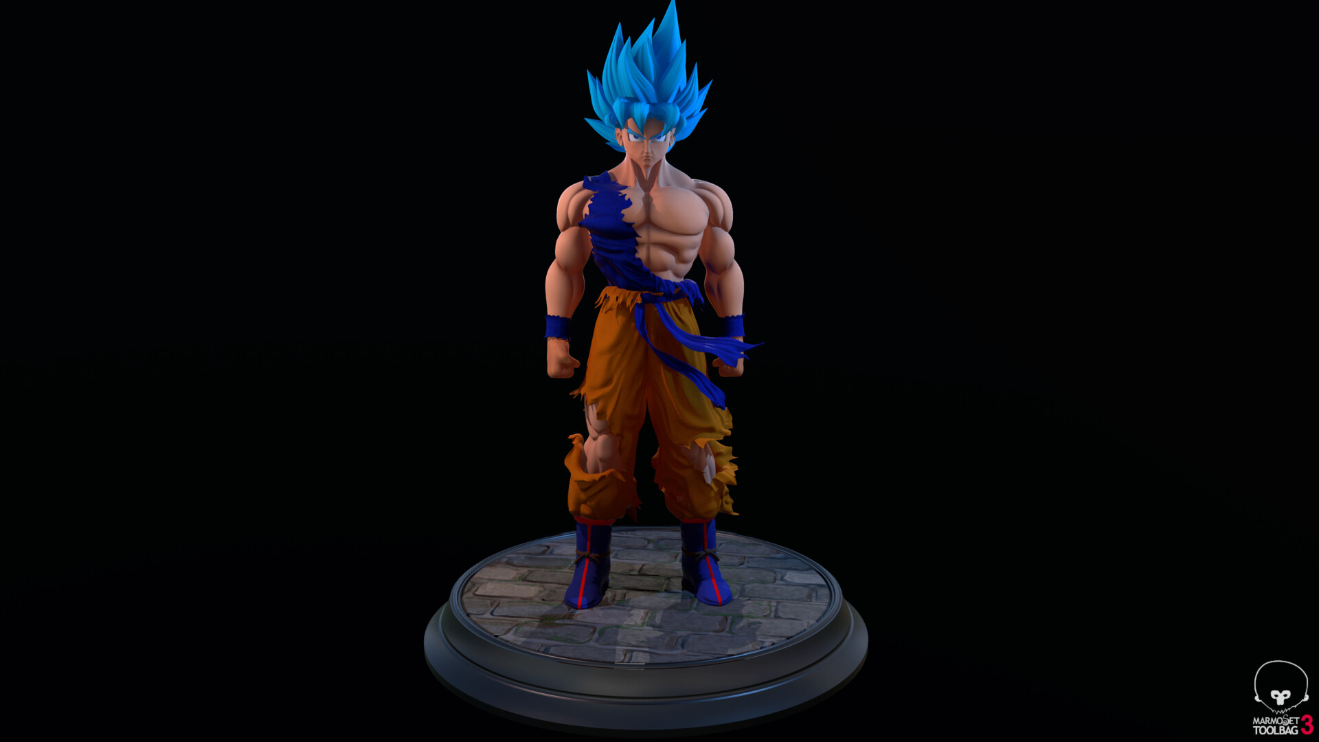 ArtStation - Goku Ssj Blue