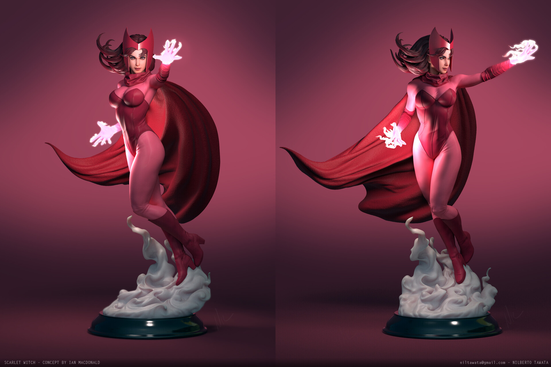 ArtStation - Scarlet Witch, Harbinger of Chaos