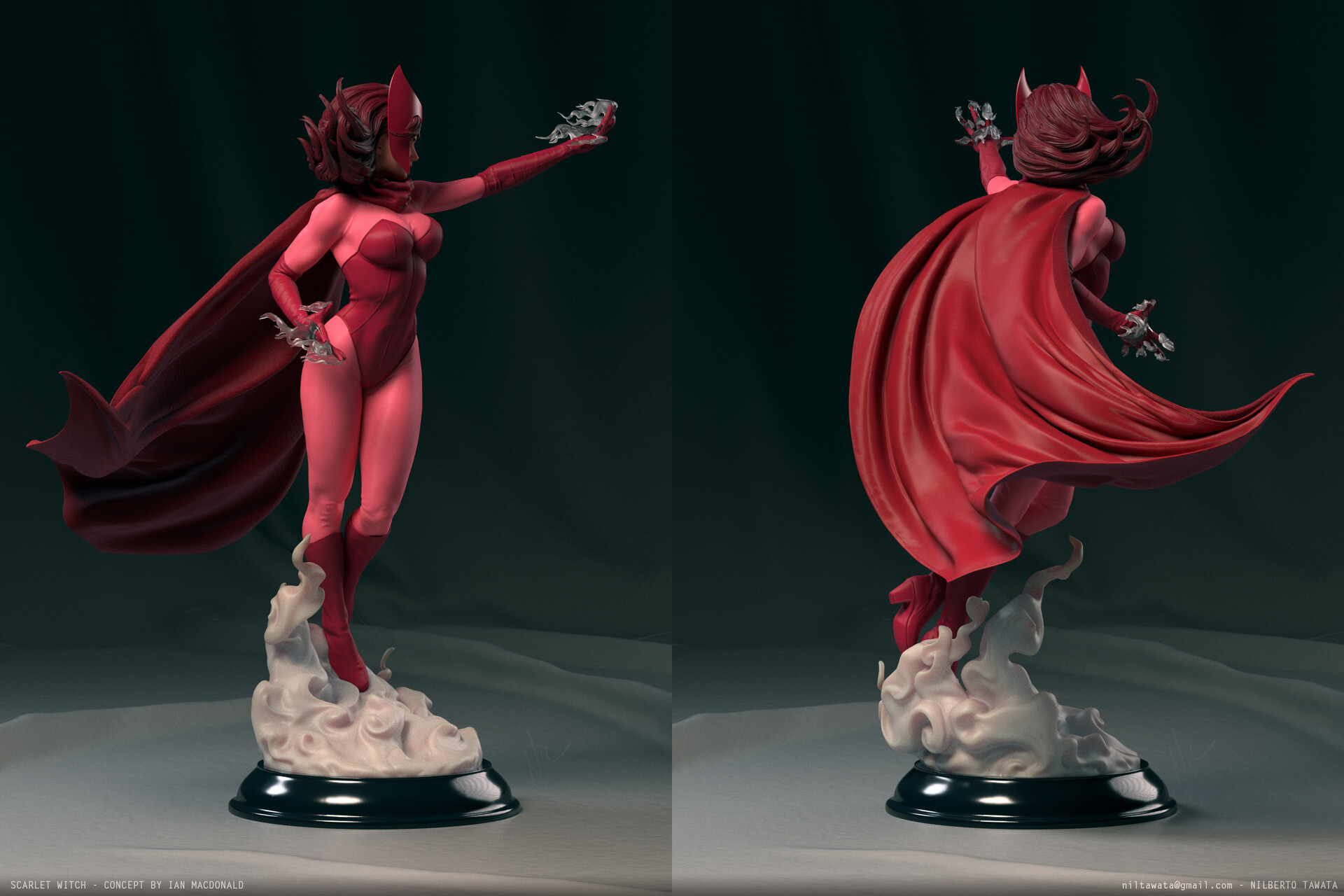 ArtStation - Scarlet Witch, Harbinger of Chaos
