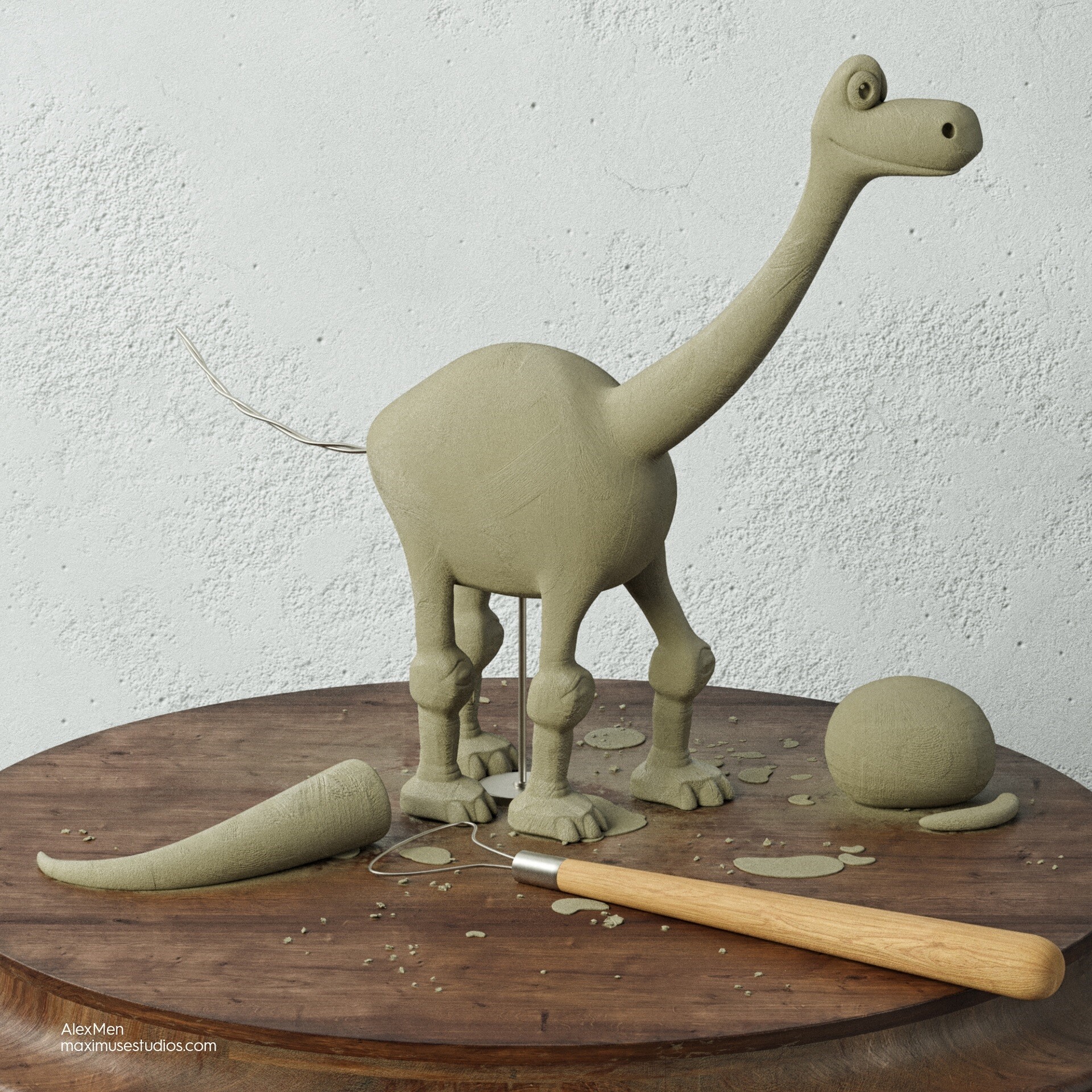 Alex shop modeling clay