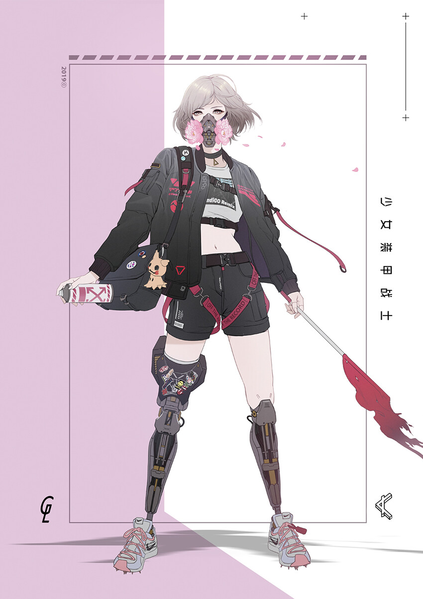 Cyberpunk Schoolgirls - A Revolutionist by Park JunKyu : r ...