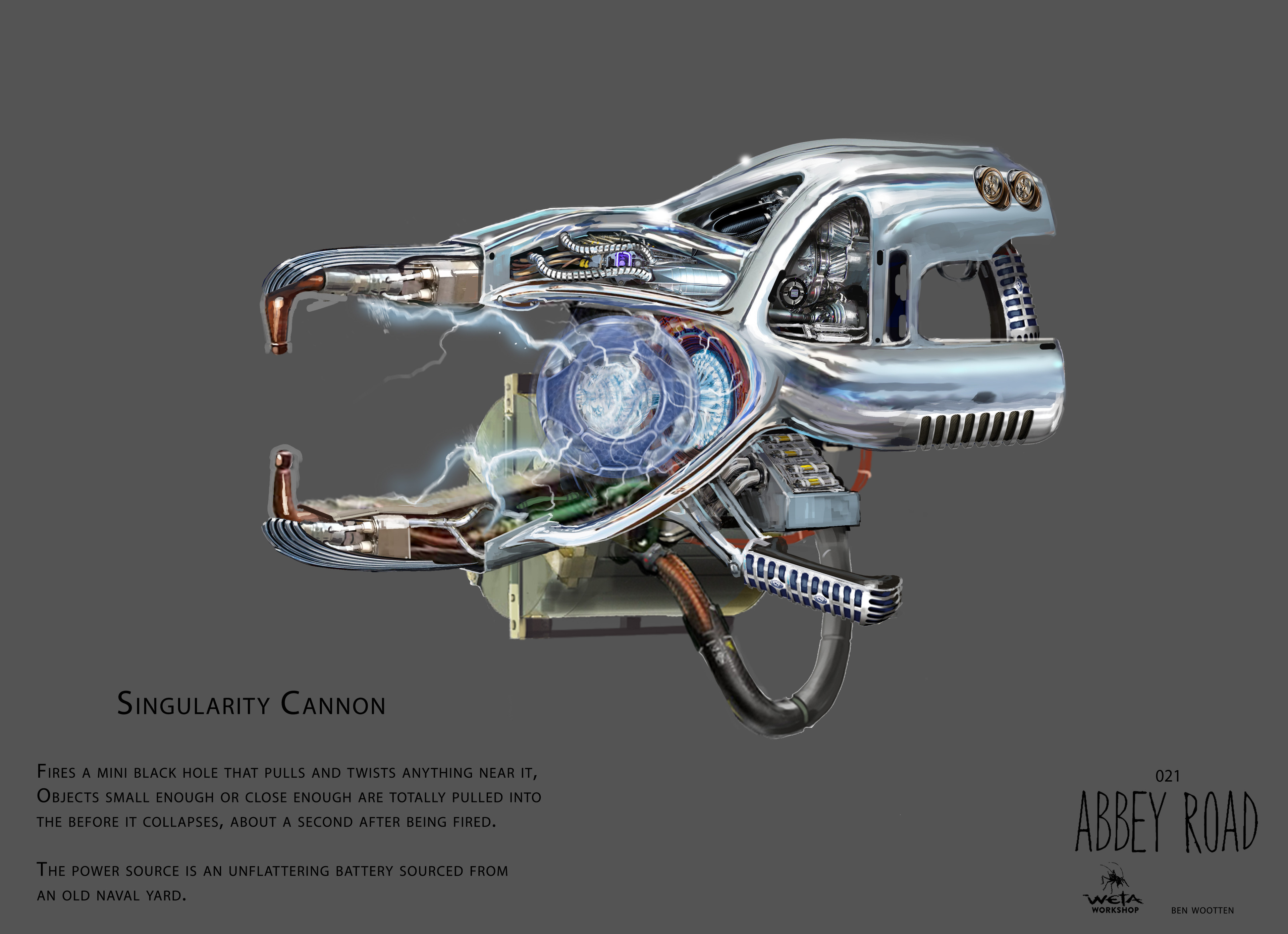 Singularity Cannon - Artist: Ben Wootten