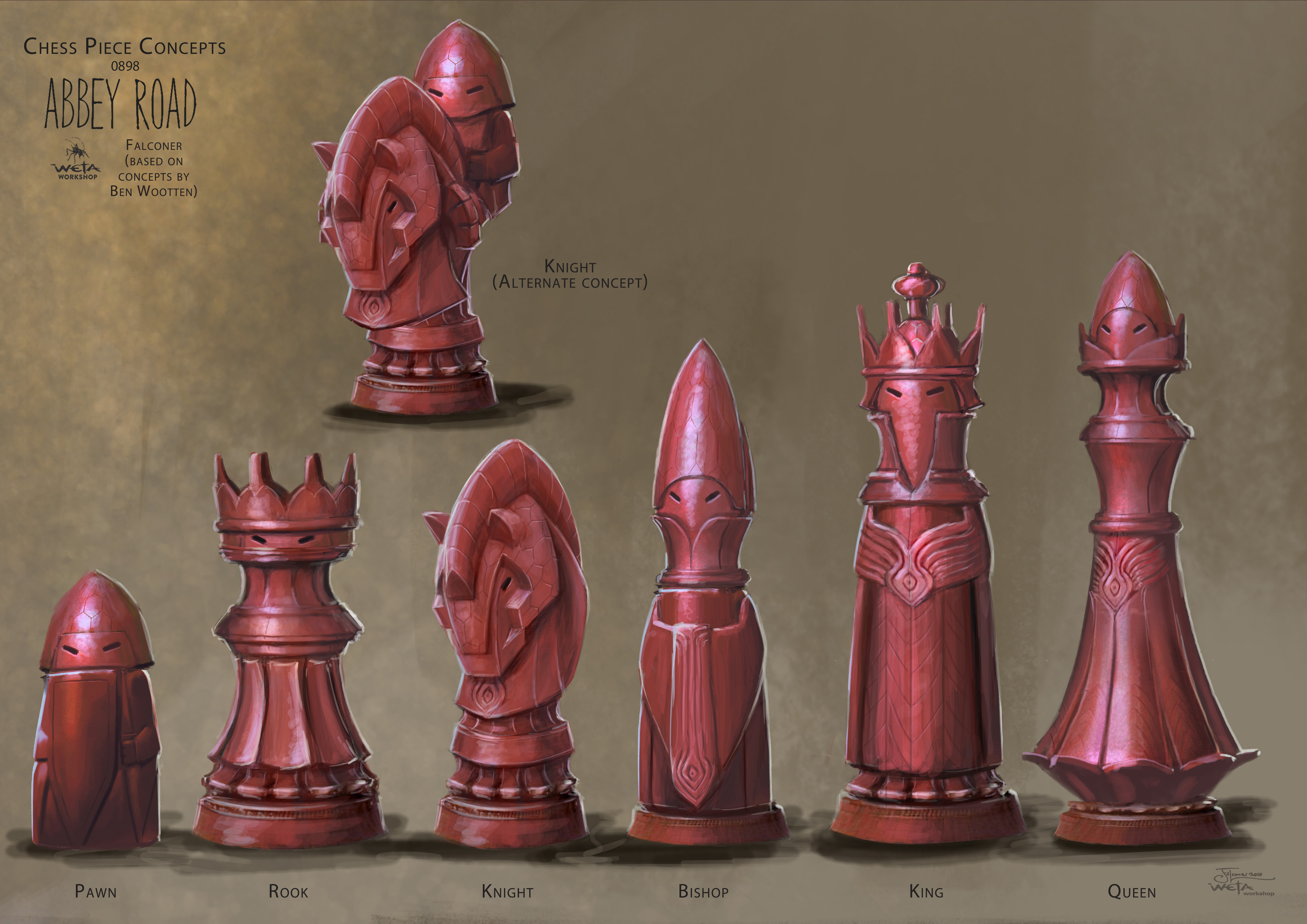 Chess Set - Artist: Daniel Falconer