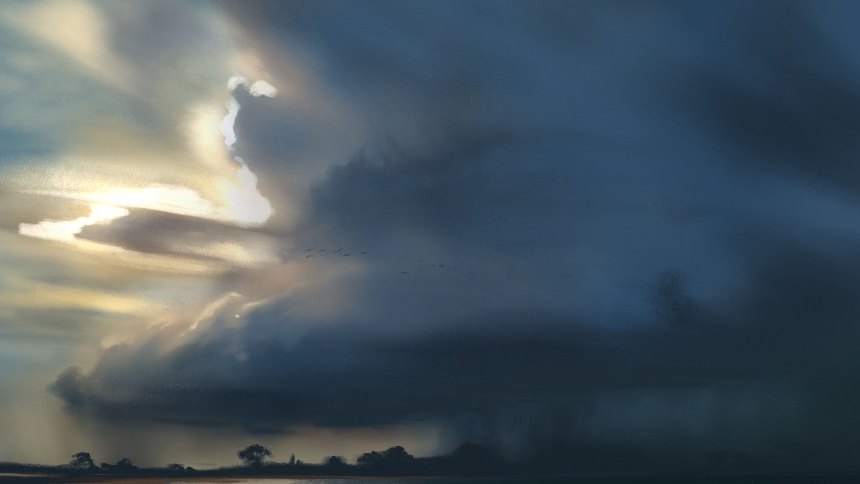 Sri Lankan skies - open