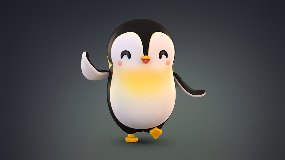 Penguin 3d store