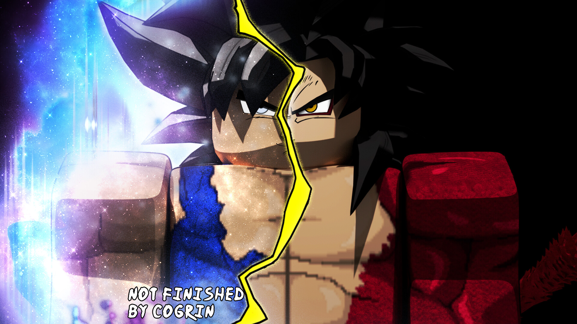 Artstation Goku By Cogrin Cogrin Gfx - goku ssj4 roblox