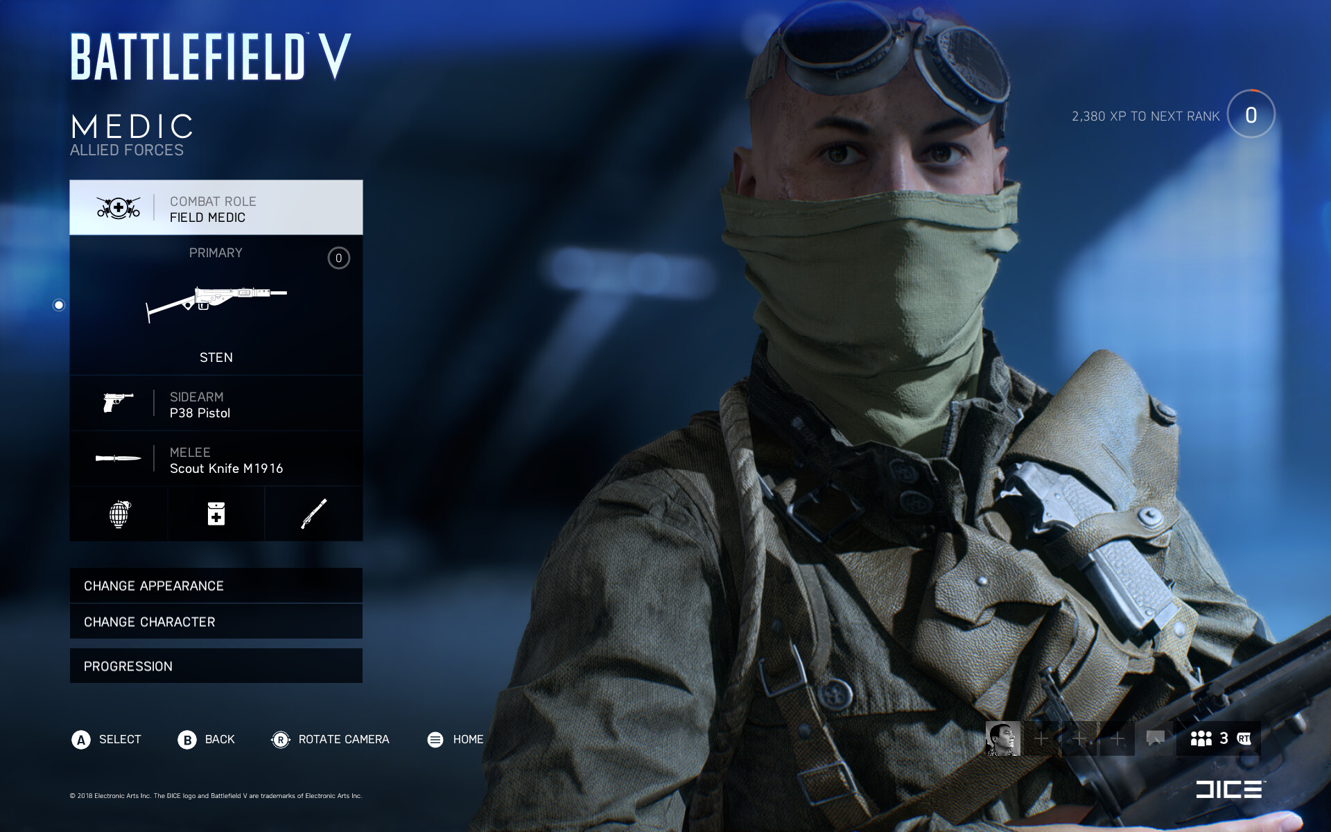 Battlefield V  Game UI Database