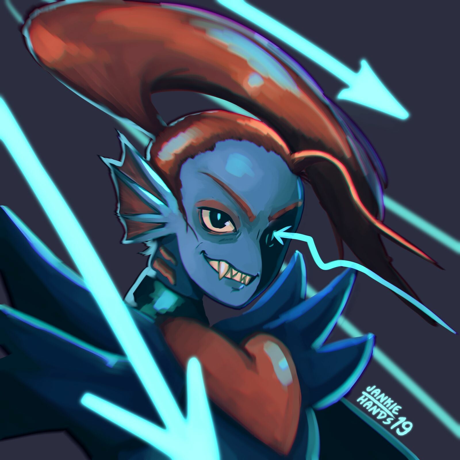 Jankie Hands Undyne The Undying Fanart Jankie Hands Undyne The Undying Fanart