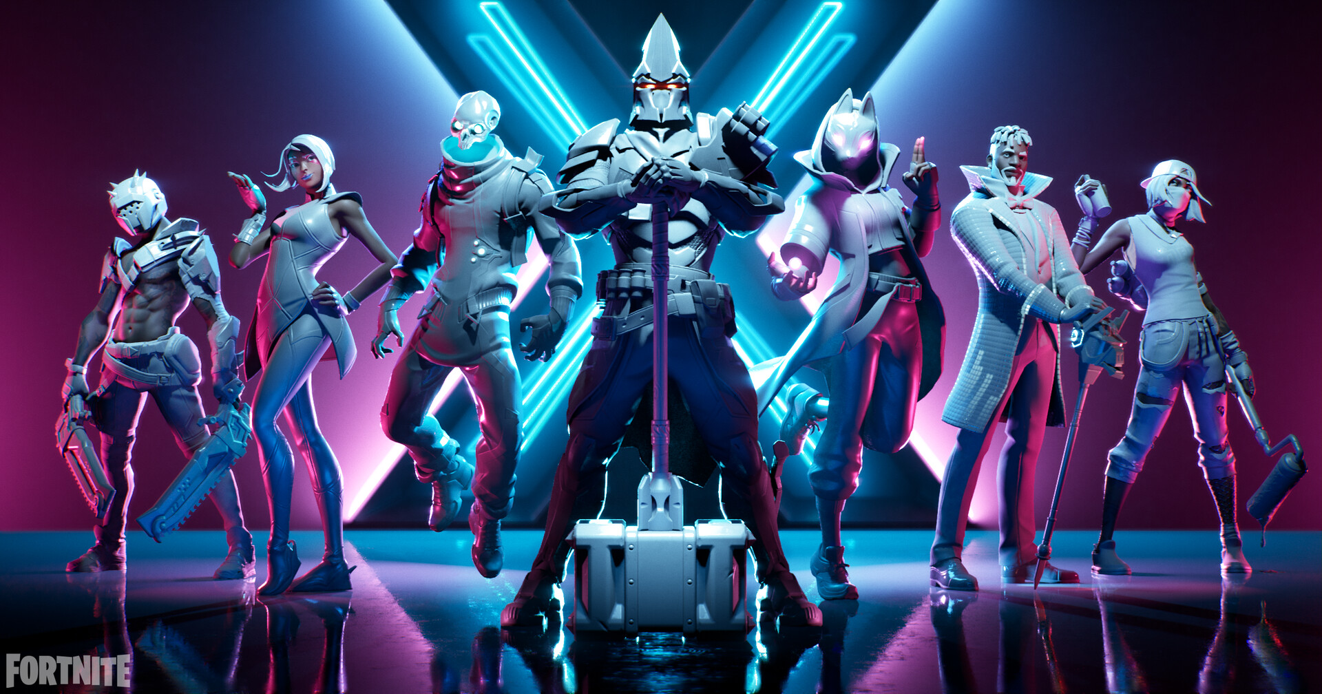 Artstation Fortnite Season X Key Art Character Lighting Jonathan Criner