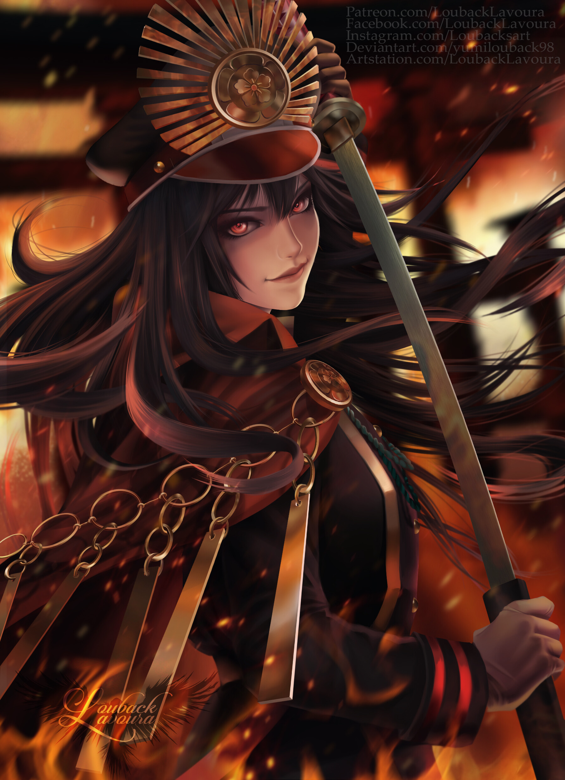 ArtStation - Oda Nobunaga (Fate Grand/Order), Louback Lavoura
