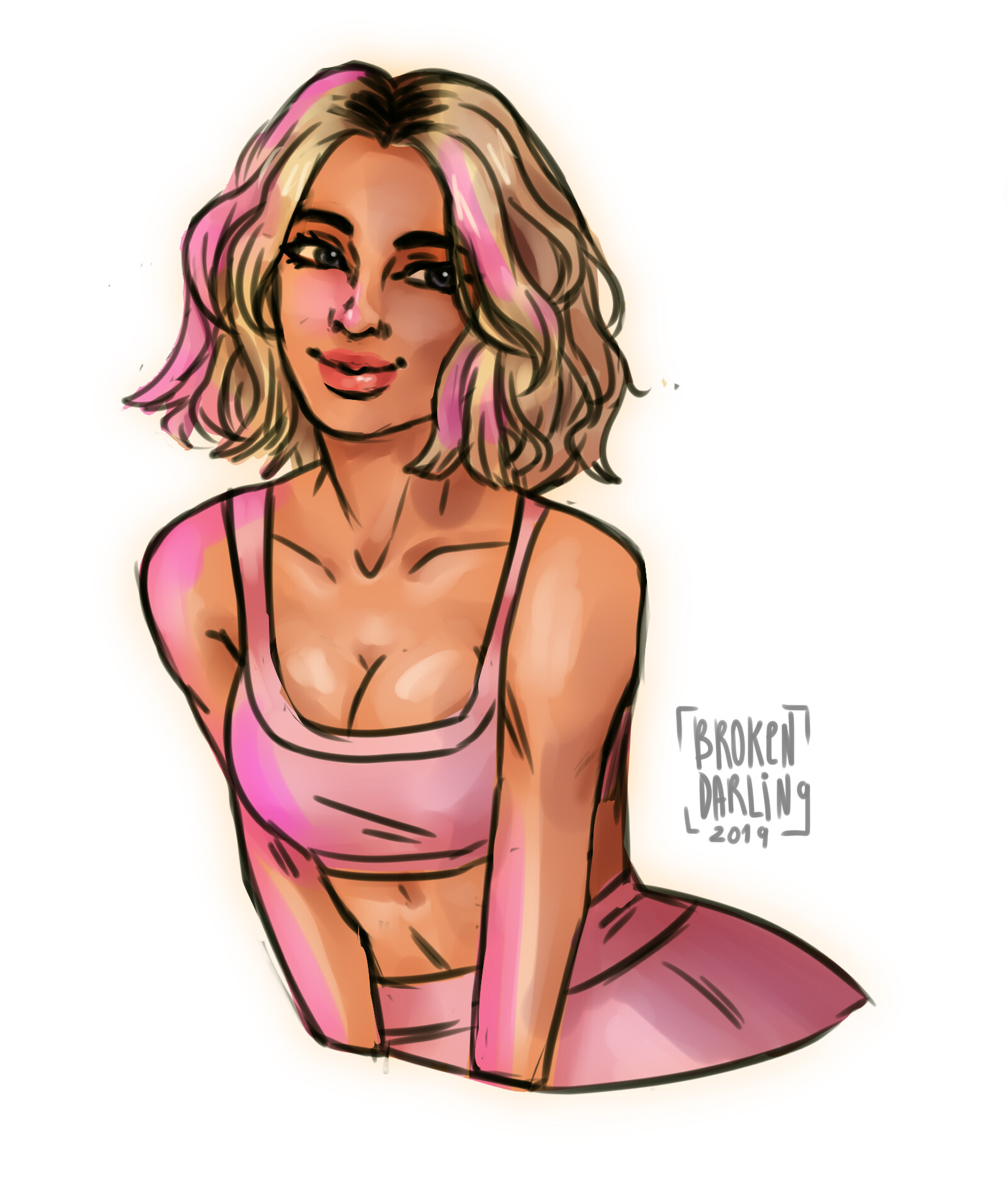 Artstation Love Island The Game Fanart Brunella Palacios