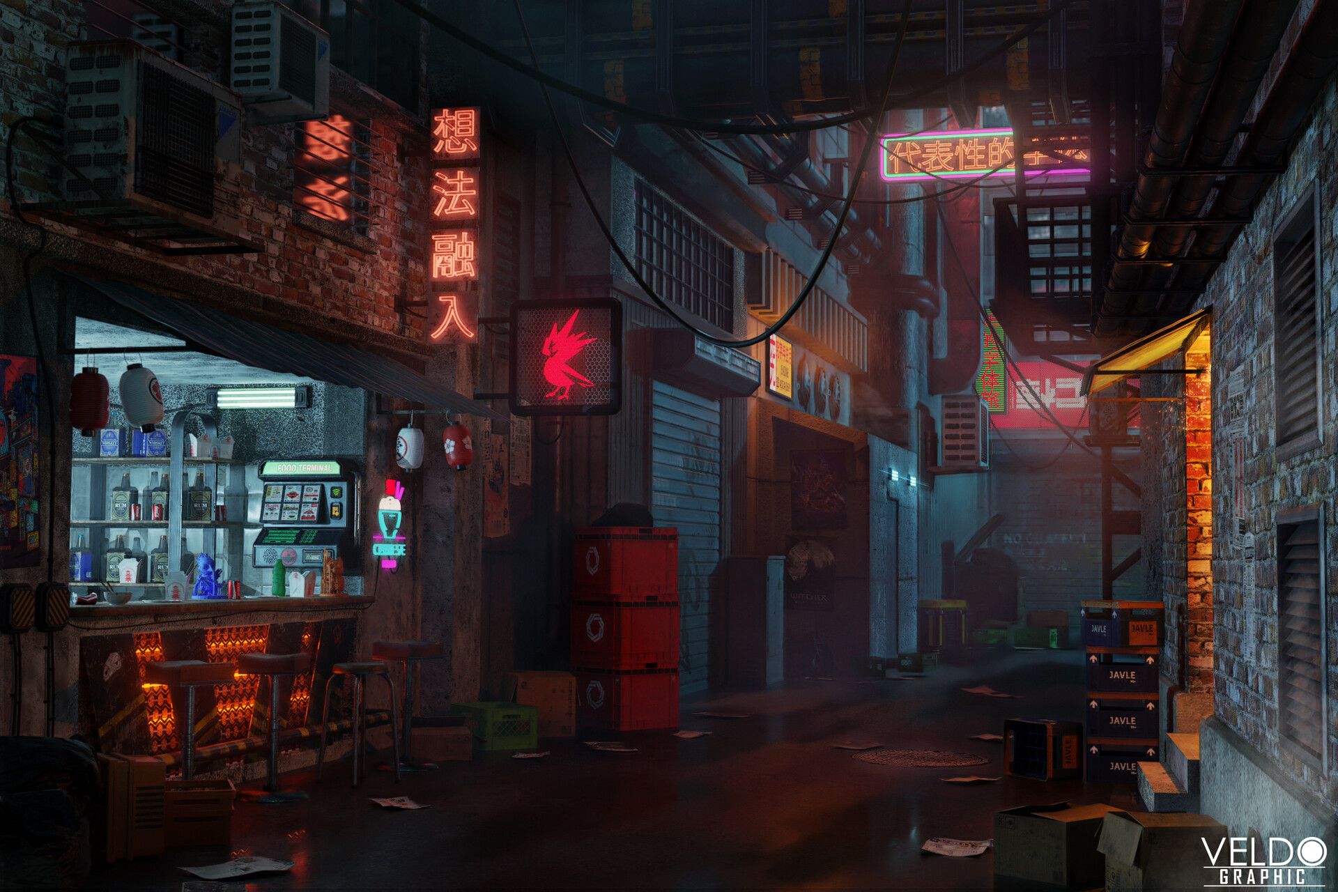 ArtStation - Alley