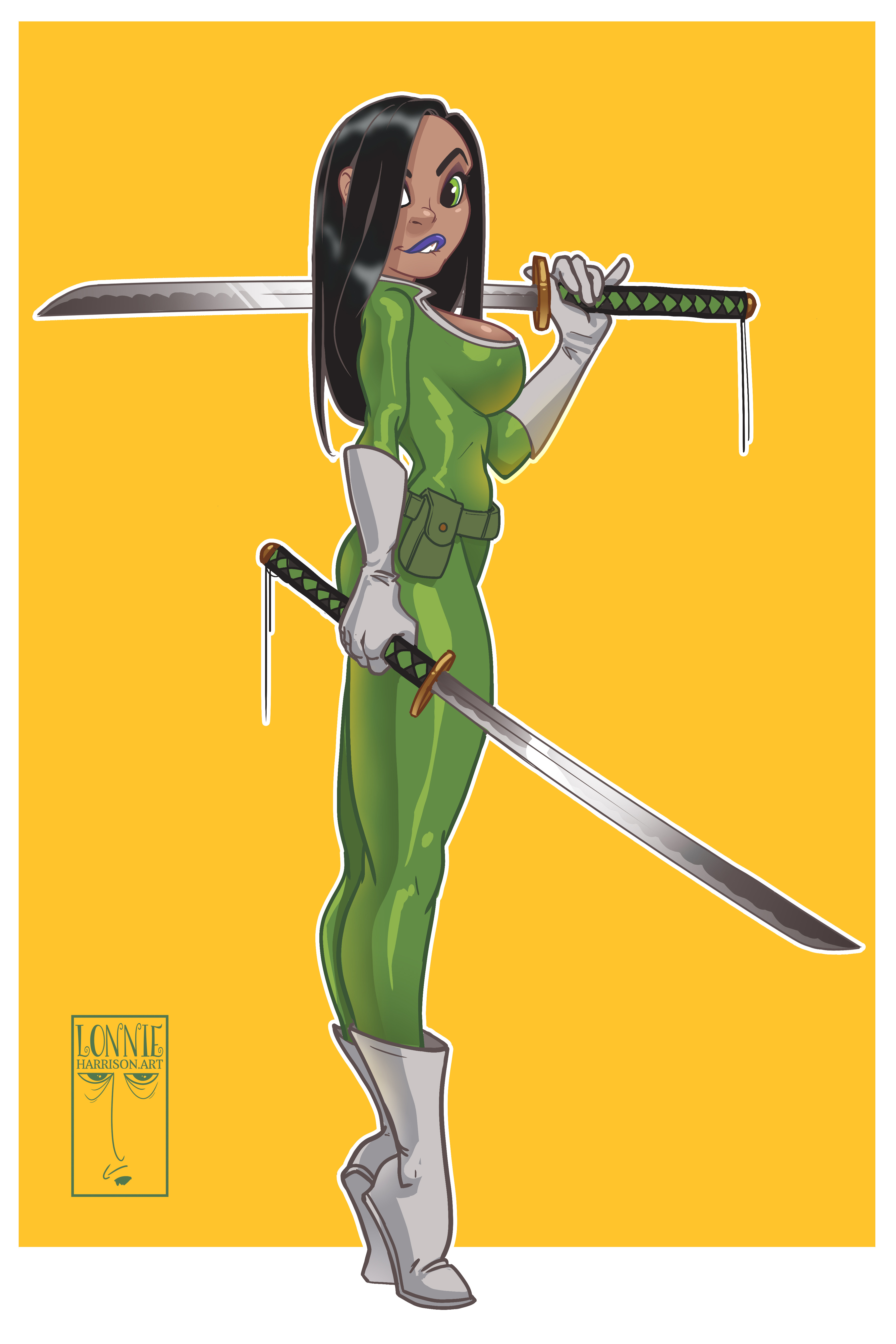 Artstation Talia Al Ghul Lonnie Harrison