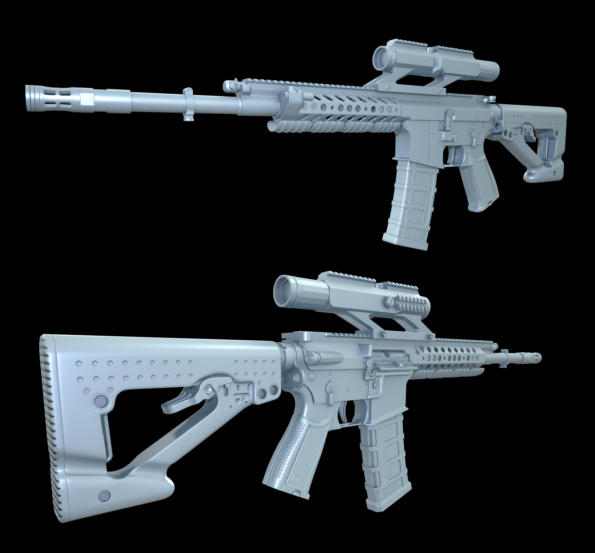 Rowell Caliwag - RS 556 Assault Rifle