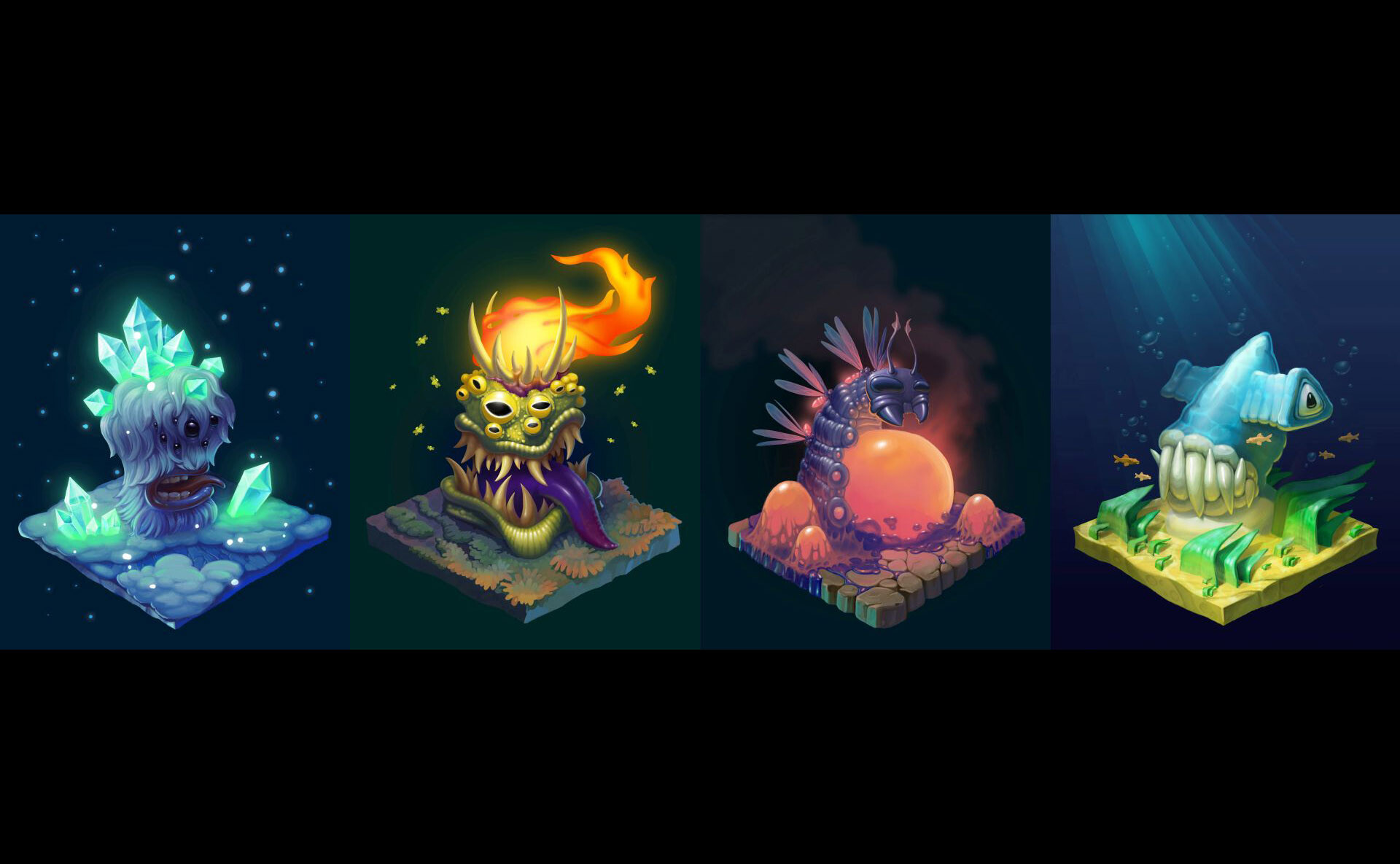 Илья Суворов - A series of animated fantasy checkpoints for an ...