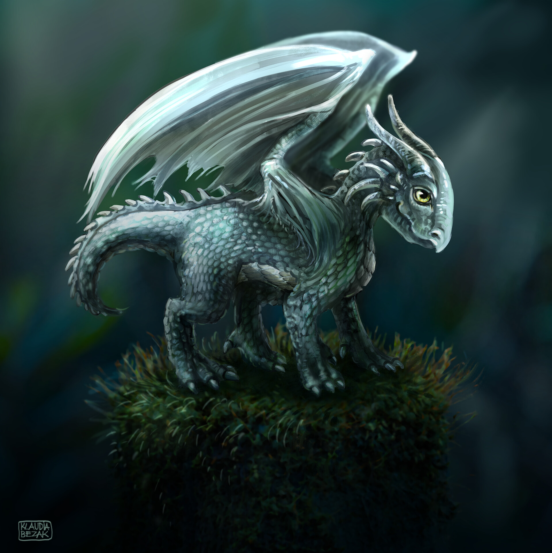 albino dragon