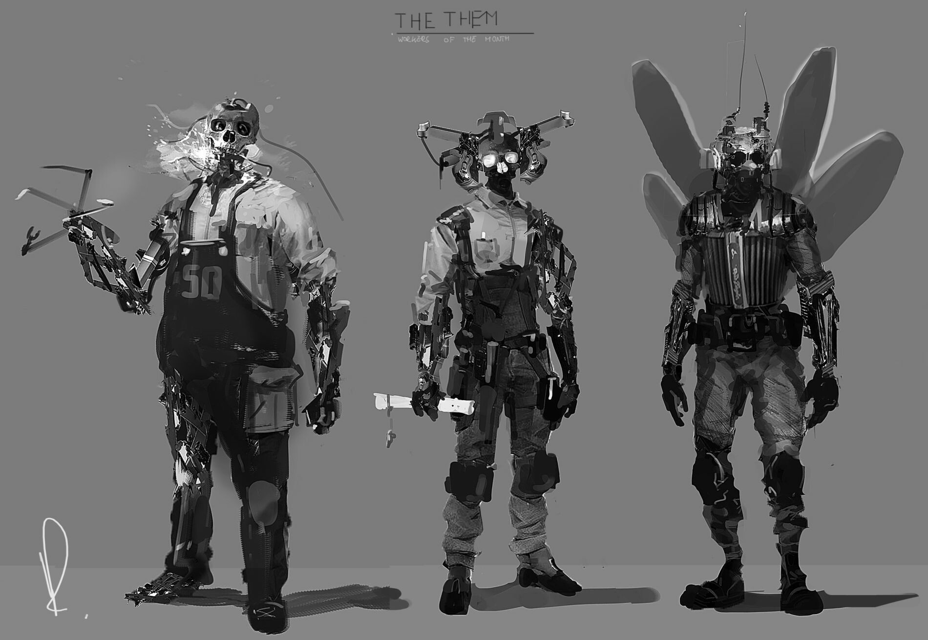 ArtStation - The Them - workers of the month