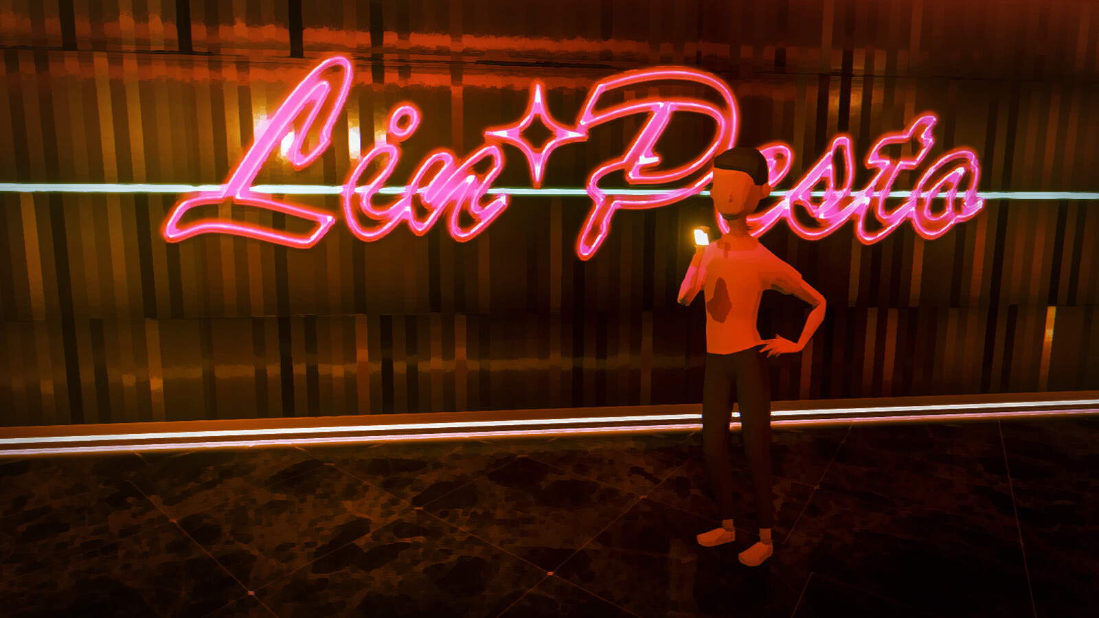 I was very excited when Lin Pesto talked about this project to us and asked for 360 degree VR video for one of her new song called "You are alone at this party". She wants to use a local night club scene in the video.