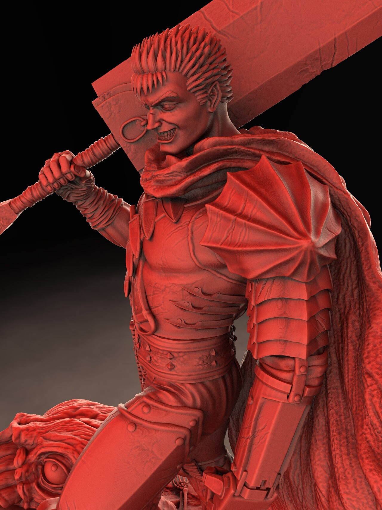 Nacho Busto Guts from Berserk 3d print model