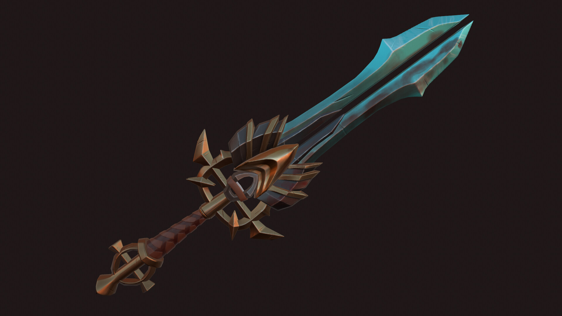Holy Sword - PBR + Hand Painted.