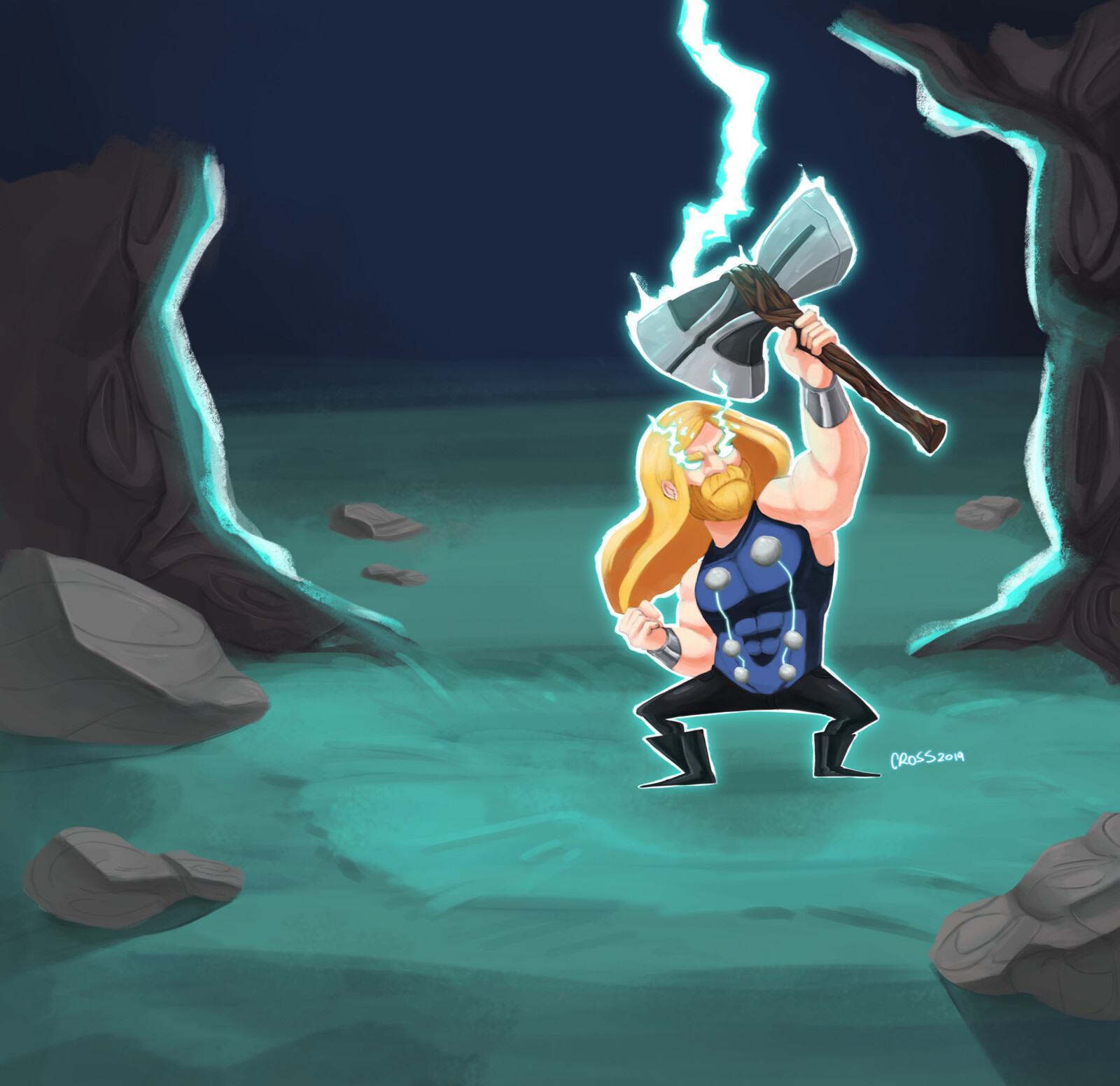 Matheus Cross God of Thunder