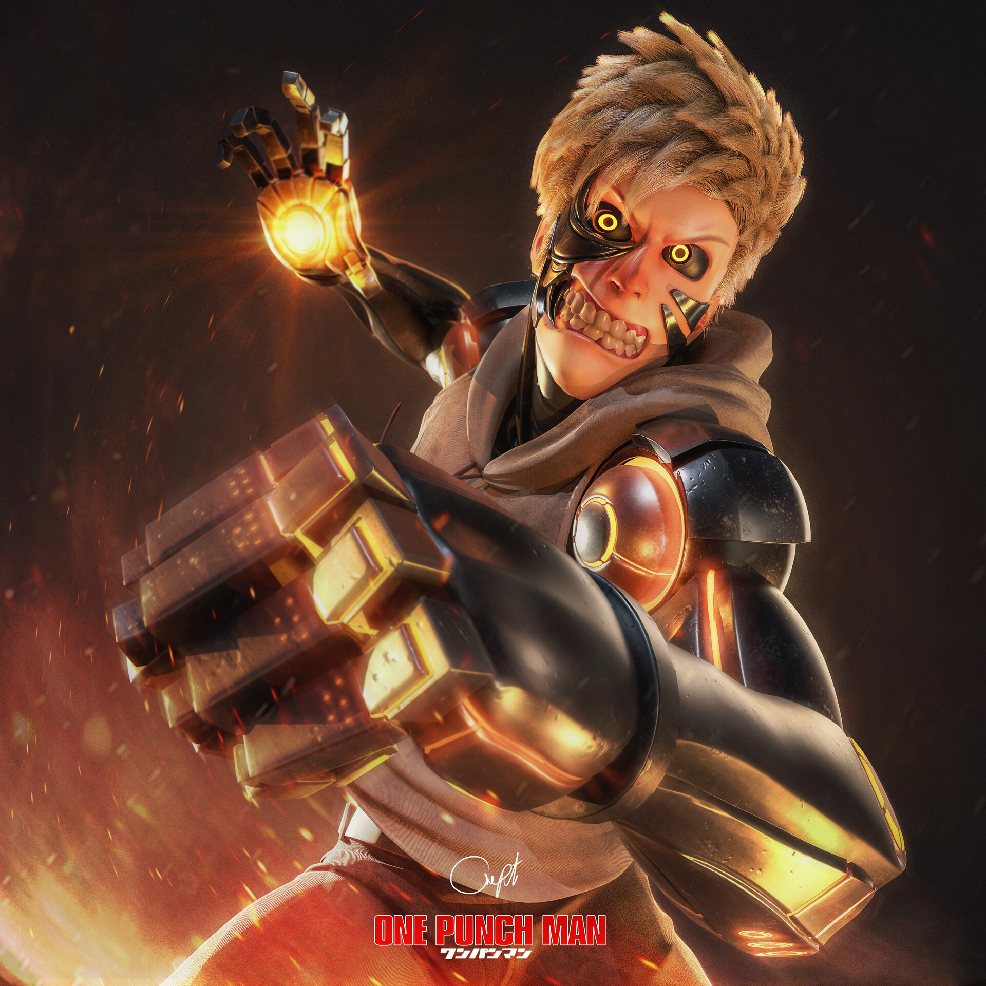 ArtStation - Genos Fanart