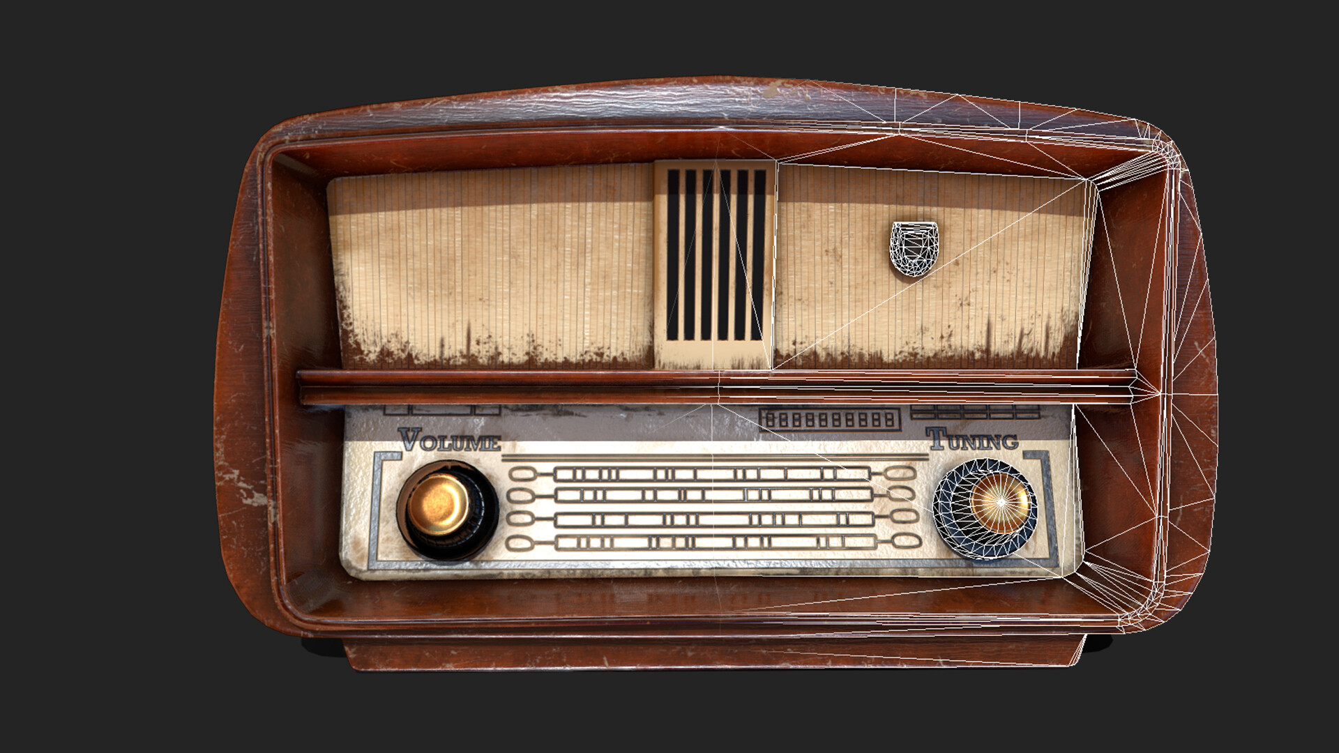 Artstation Vintage Radio Ribin Babu