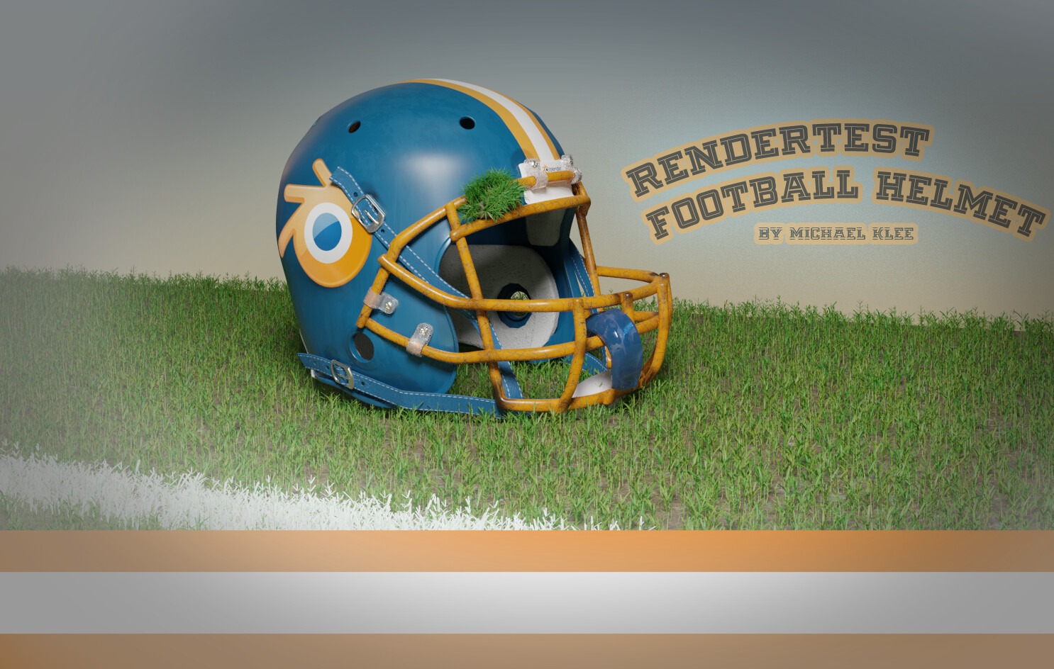 Blender Helmet Grass
