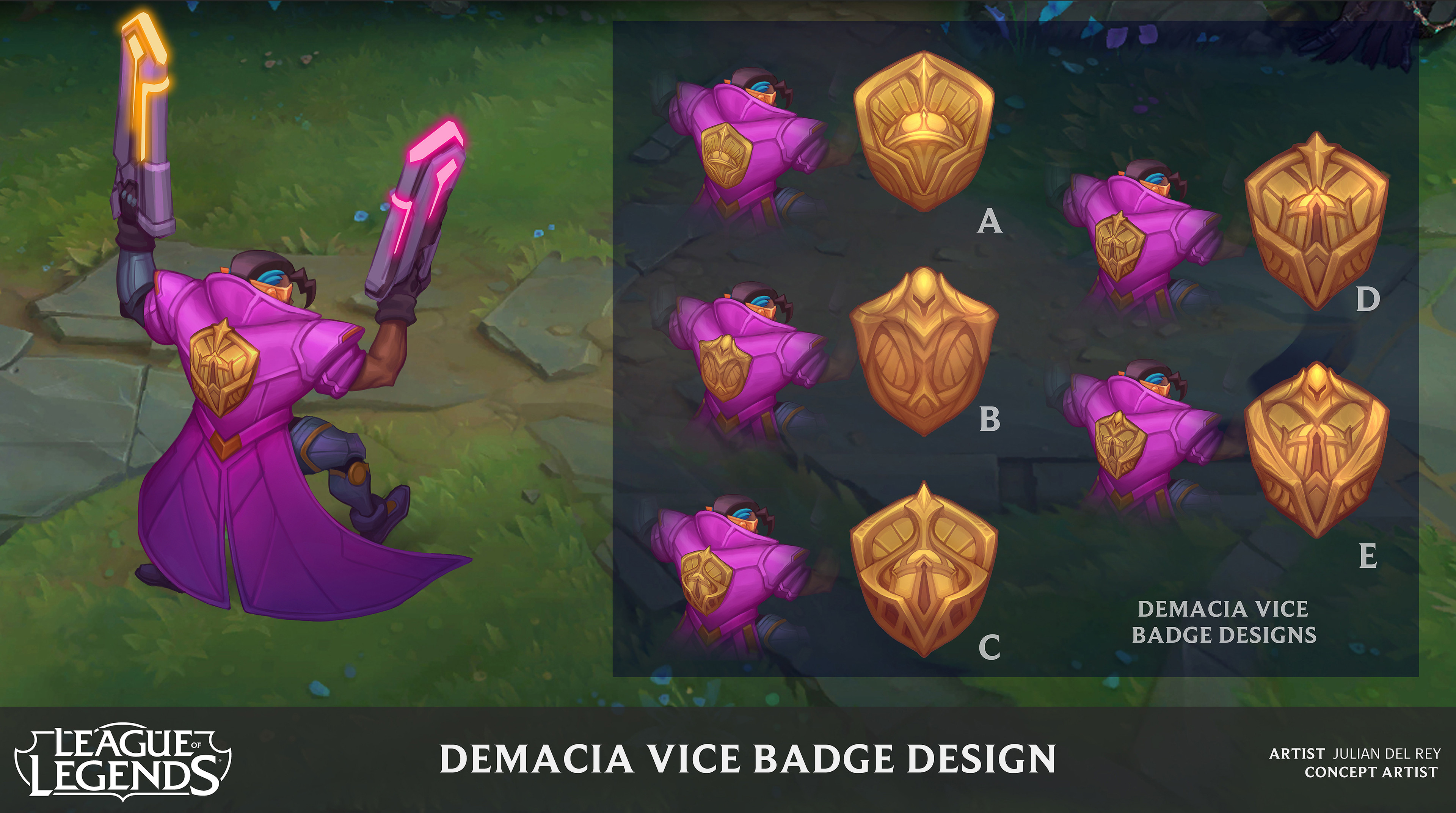 Artstation Demacia Vice Skins Arcade Event 19 Julian Del Rey Artstation Demacia Vice Skins Arcade Event 19 Julian Del Rey