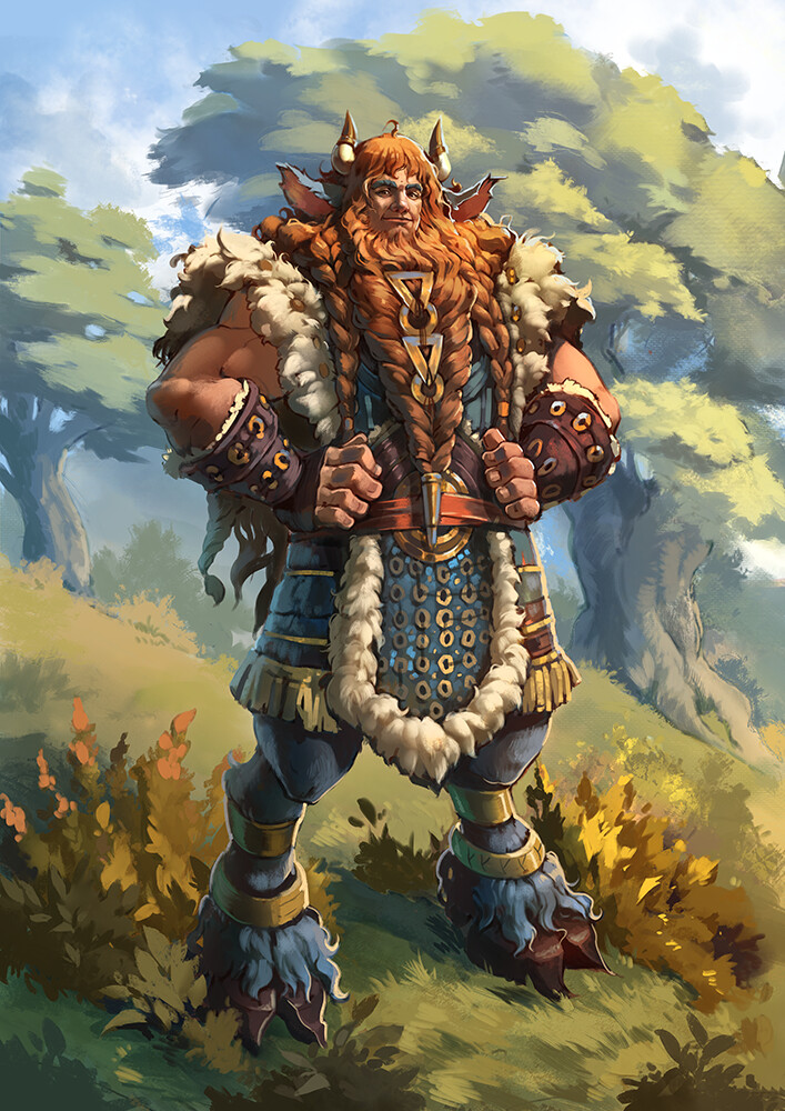 Sumerian gods and Heroes : Enkidu
for Smartup School  (all rights reserved)
