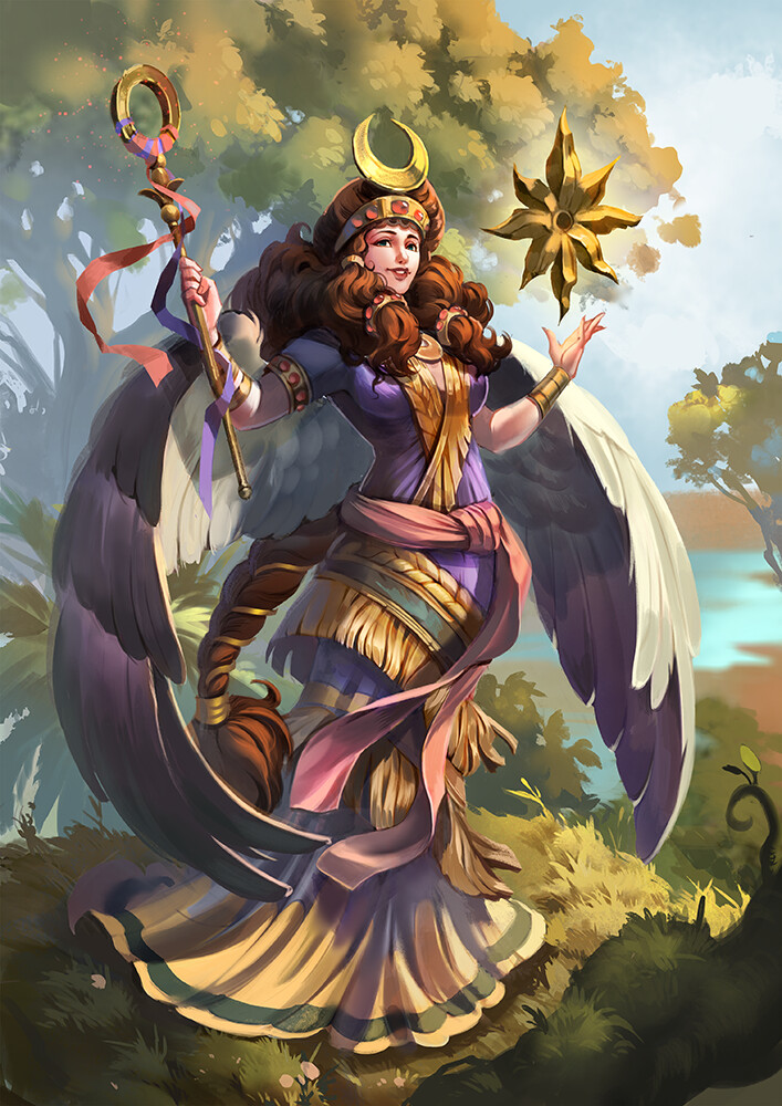 Sumerian gods and Heroes : Inana
for Smartup School  (all rights reserved)