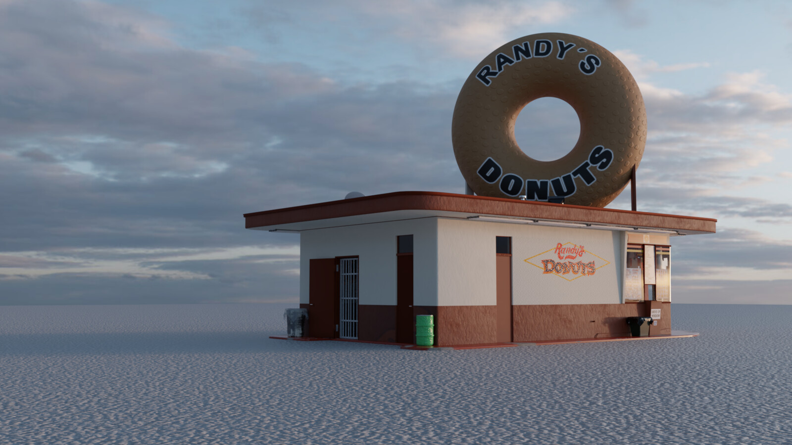 Randy´s Donut Day Back