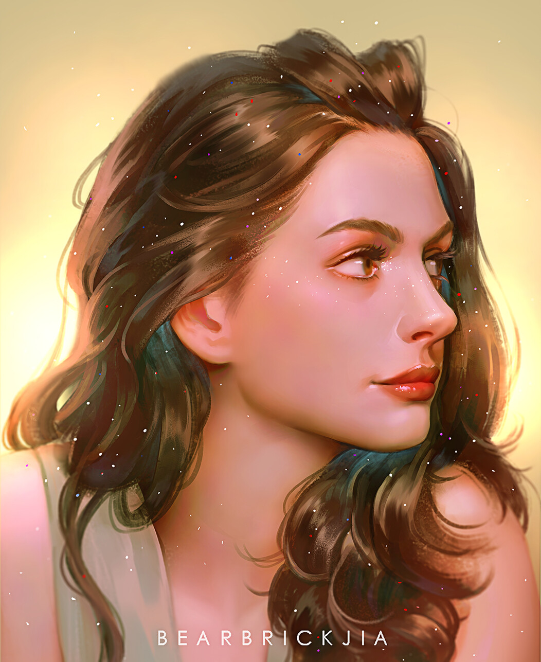 artstation portrait redraw karmen loh