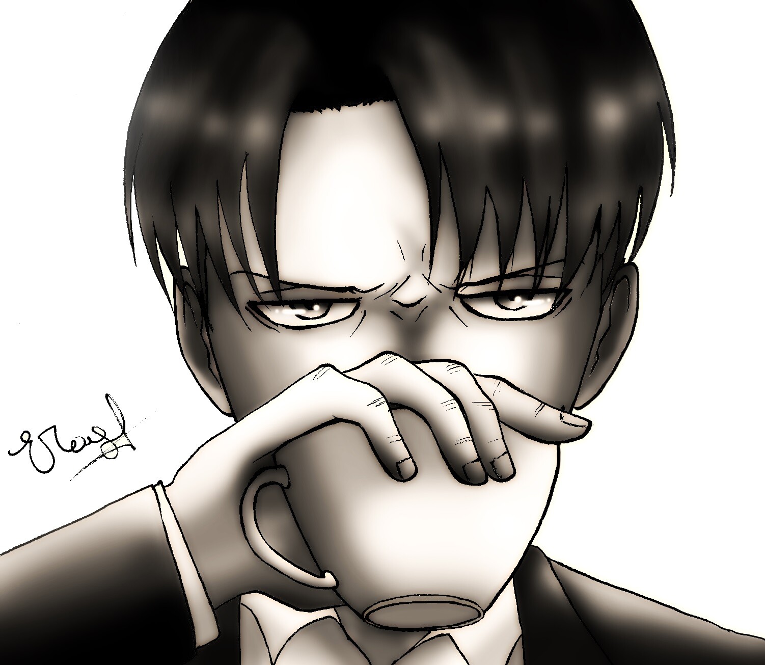 Artstation Shingei No Kyojin Levi Eva Maguerramova Artstation Shingei No Kyojin Levi Eva Maguerramova