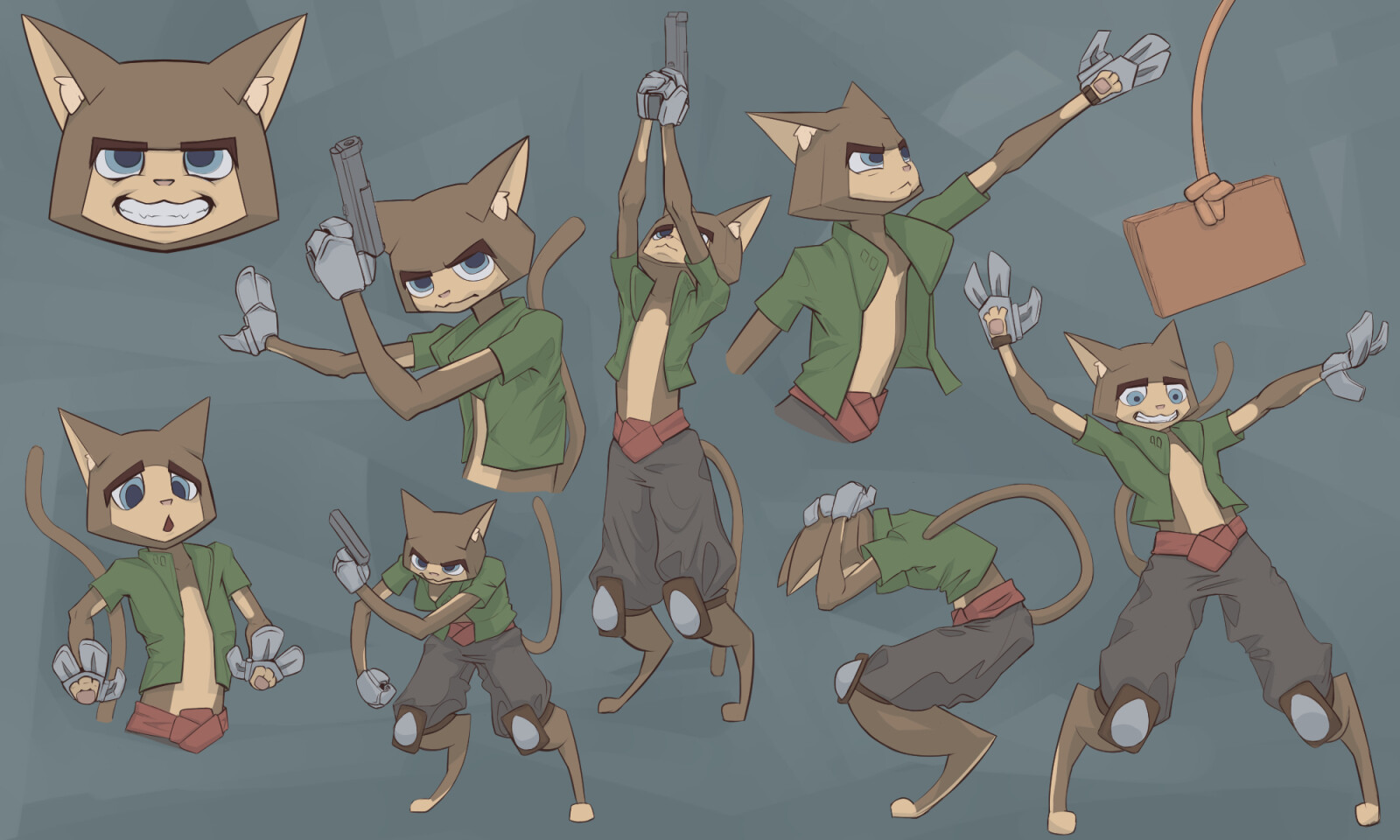 ArtStation Cat Character Design