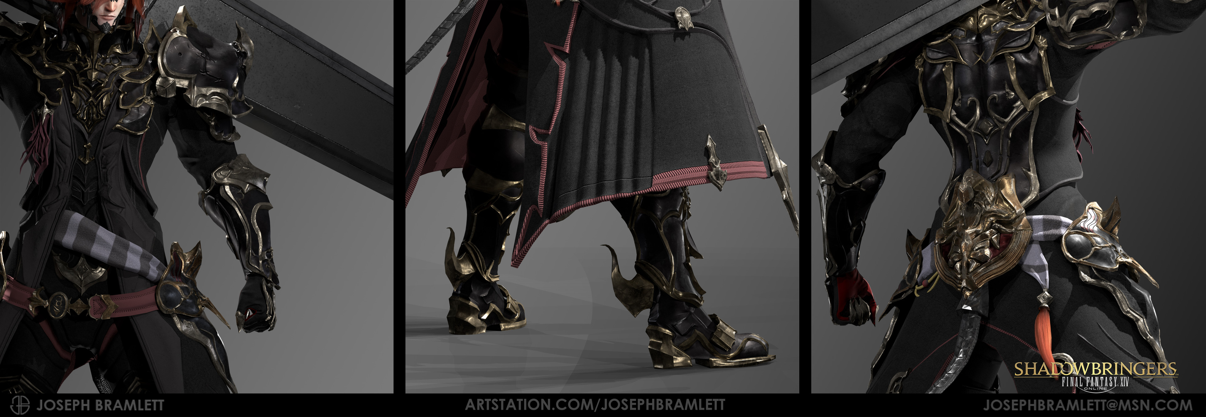 Artstation Dark Knight Final Fantasy Xiv Shadowbringers Fan Art Joseph Bramlett