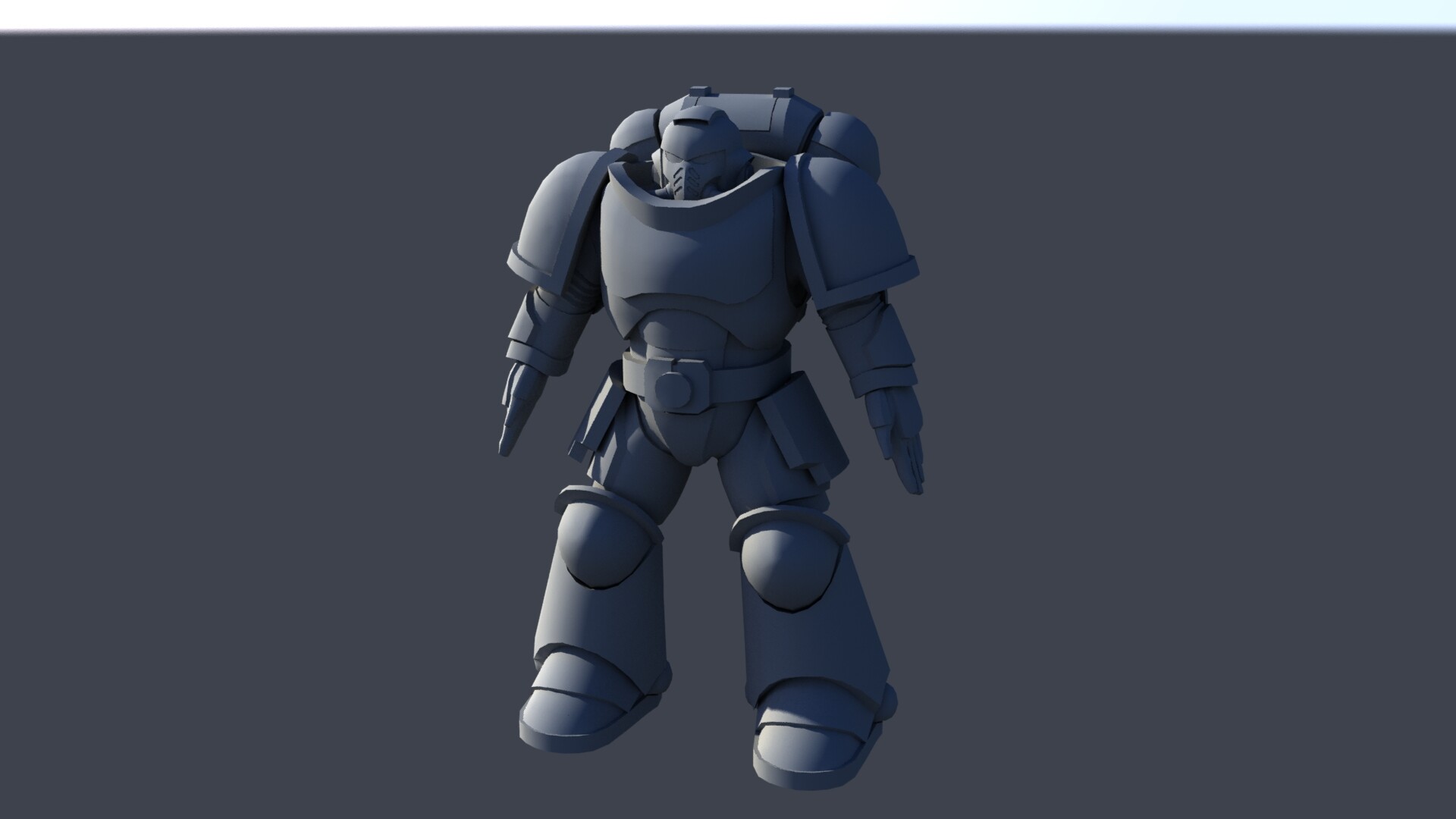 Sergi Segarra Garrucho Primaris Space Marine Base 3d Model