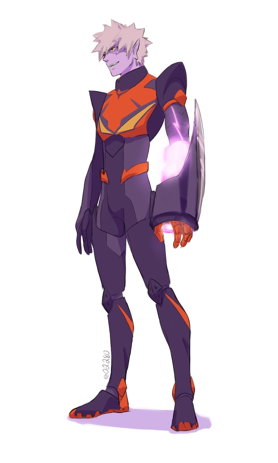 Artstation Galra Bakugou Katsuki Fanart Aryuna Dorzhieva