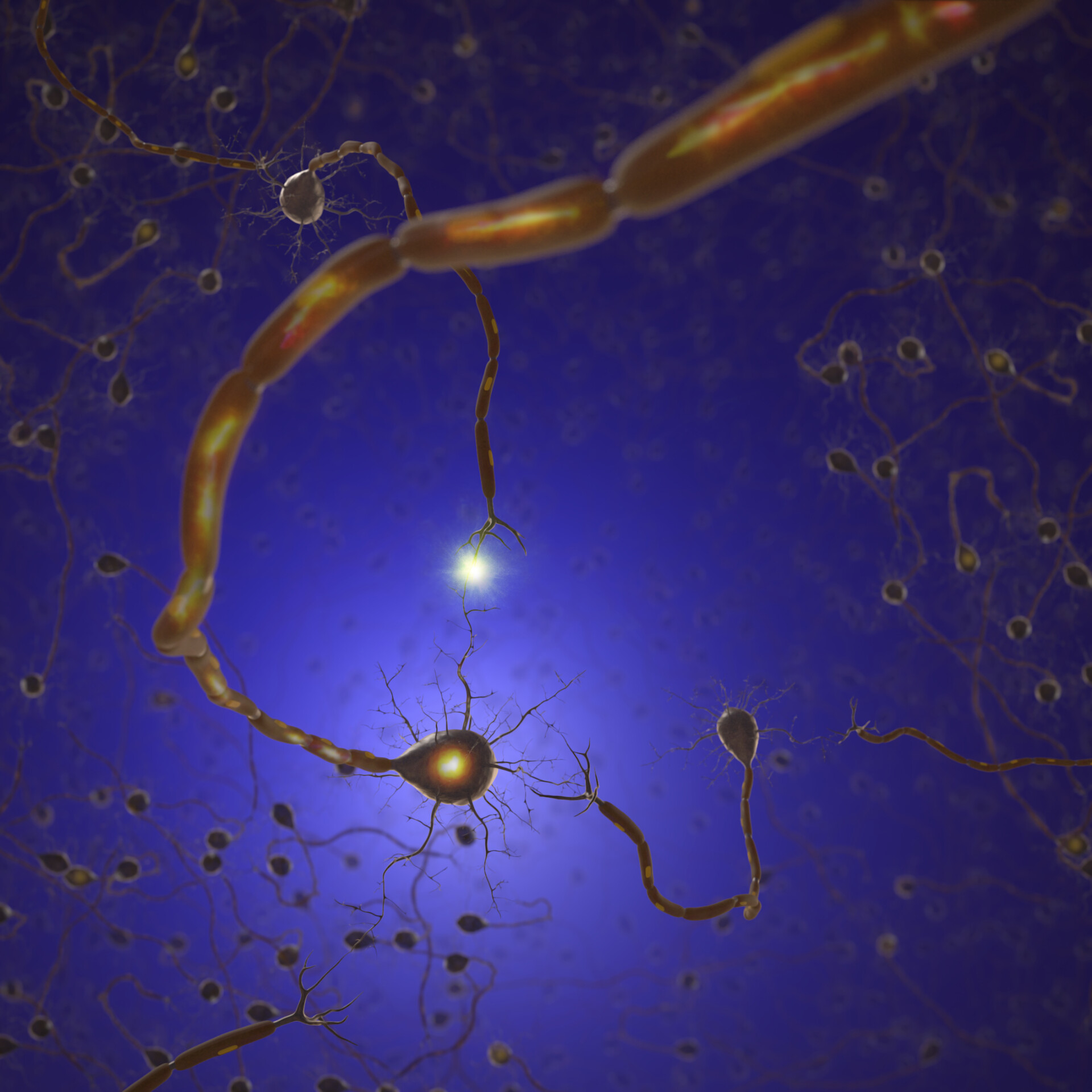 Artstation Neurone Firing