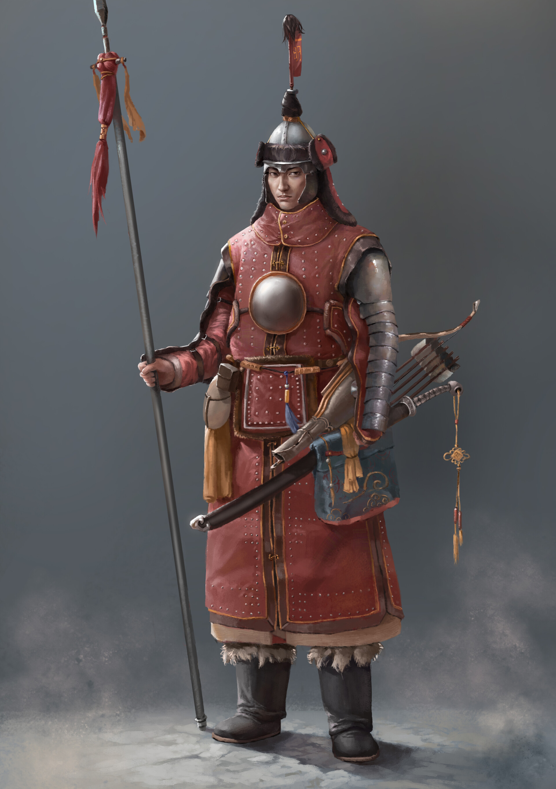 artstation-a-soldier-who-came-from-ming-dynasty