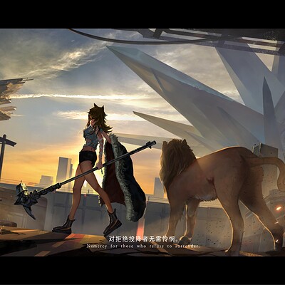 Artstation あの人は 花が落ちる