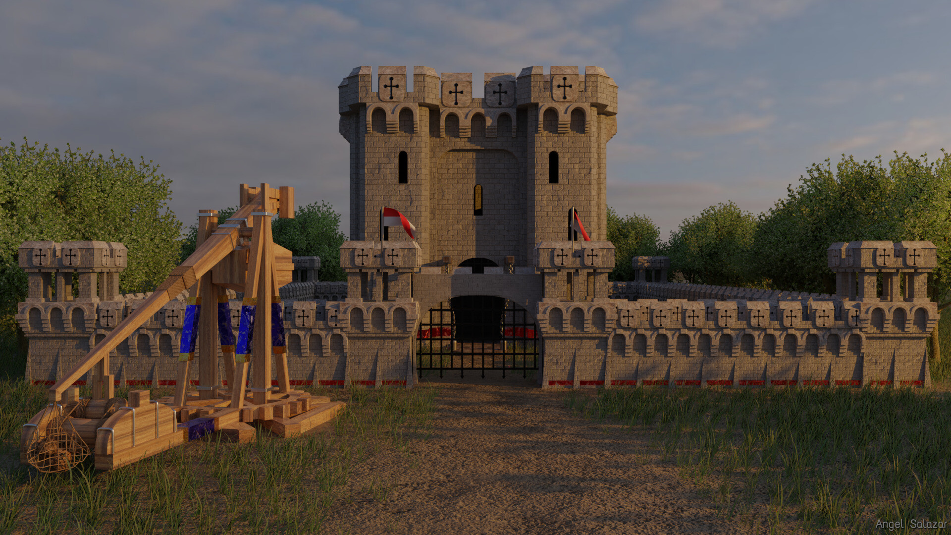 ArtStation Castle (Age of Empires 2)