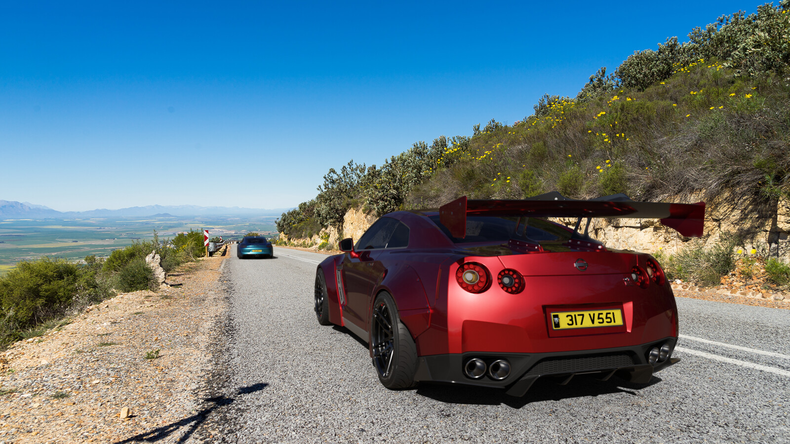 Nissan GTR 35 Gold