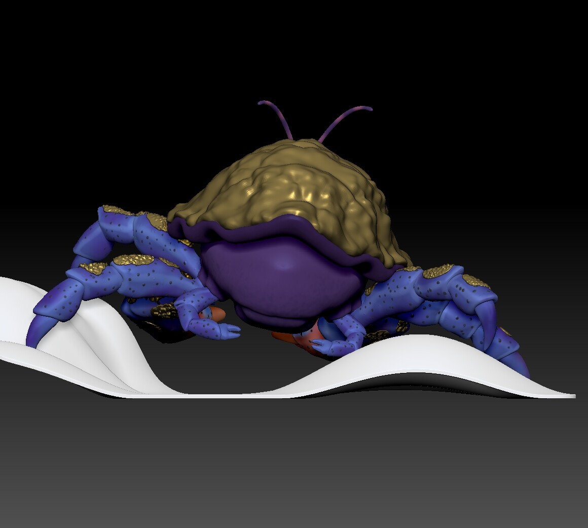 Artstation Tamatoa Moana